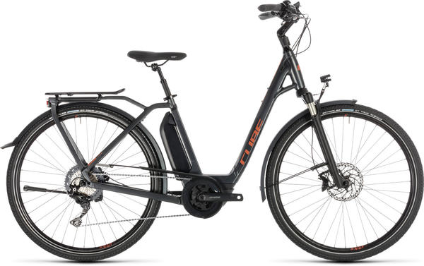 Cube Town Hybrid Sport EXC 500 (Wave) (2019) schwarz