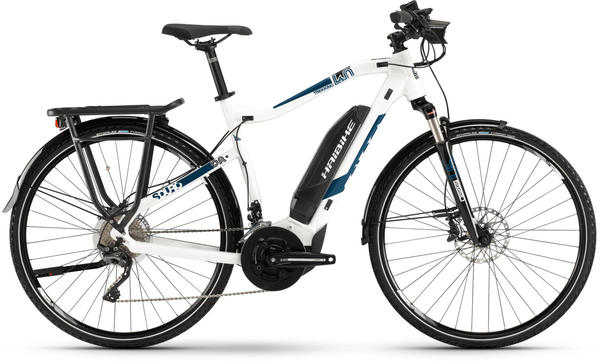 Haibike SDURO Trekking 4.0 weiß/blau/schwarz M | 52cm (28