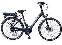 Saxonette Urbano E-Bike Pedelec Elektrofahrrad m. Bosch Active Line, Shimano 9G, hydraulische Scheibenbremsen (Rahmenhöhe 55cm)
