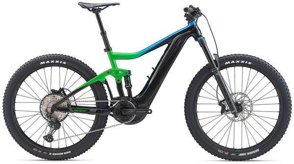 Giant Trance E+ 2 Pro (2020) Green/Blue/Black