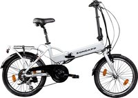 Z&uuml;ndapp "Z101" 6 Gang Shimano Tourney Schaltwerk Kettenschaltung Heckmotor 250 W