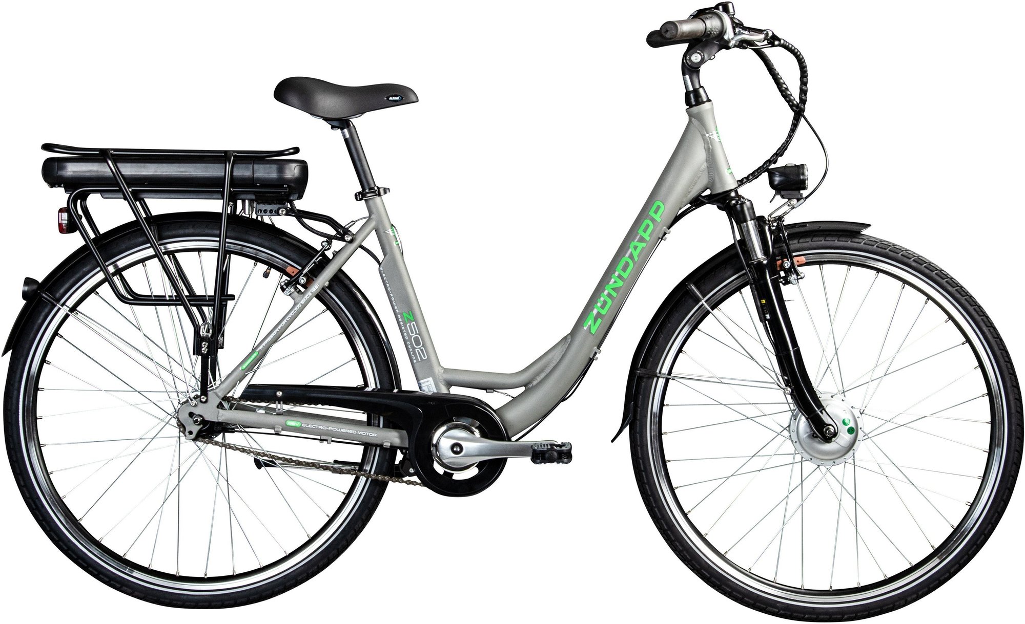 Zündapp Z502 E-Bike grau/grün - Angebote ab 929,00 €
