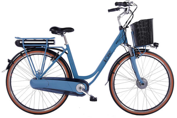 LLobe Alu Elektro City Bike (13,2) blue