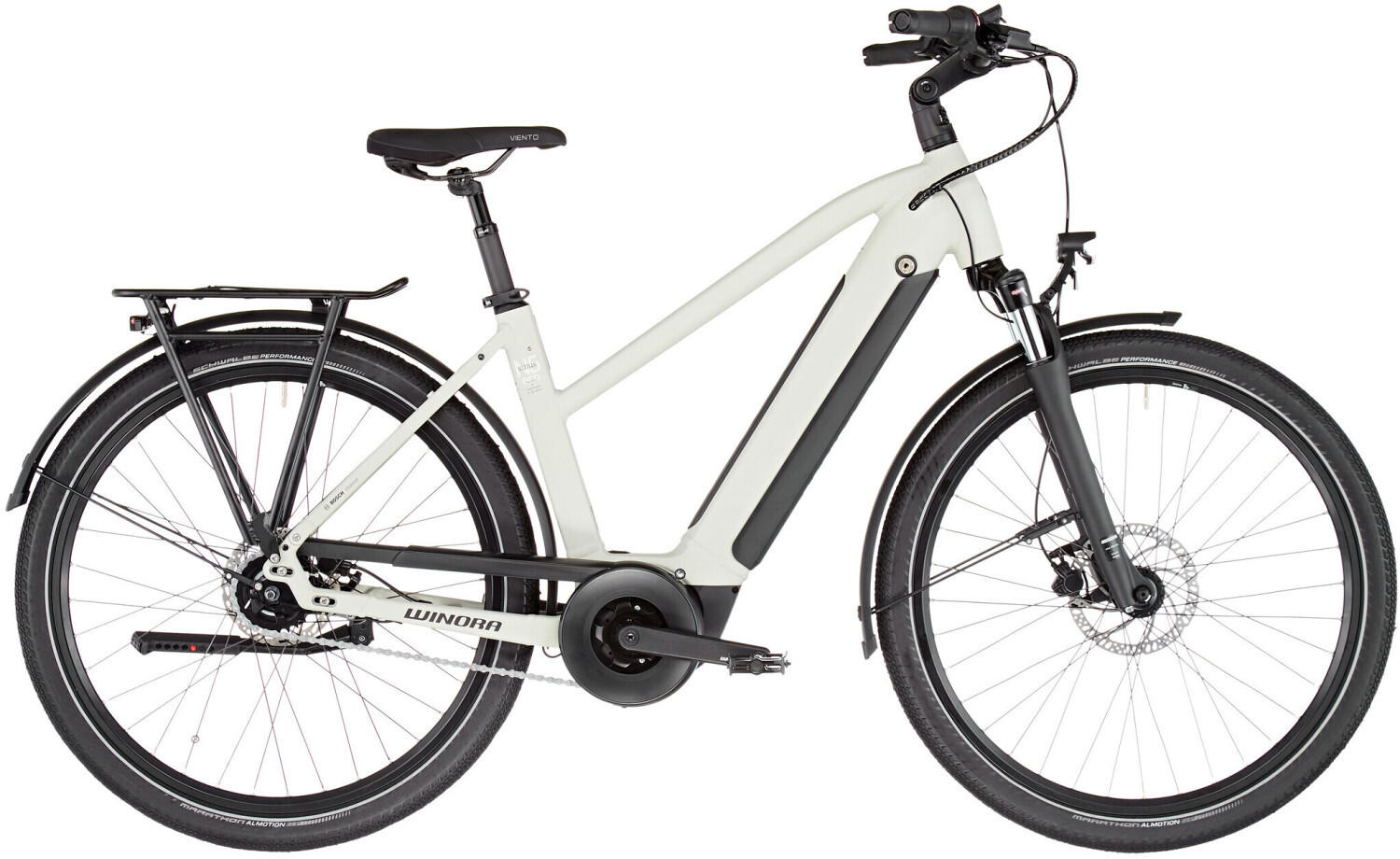 Winora Sinus N5 eco Trapez grau