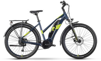 r-raymon CrossRay 3.0 Trapez 500 Wh (2022) dark blue lime