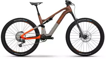 Haibike Lyke CF 10 (2023) leather/orange - gloss