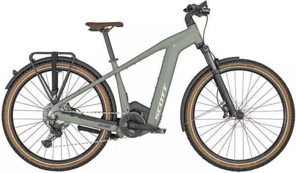 Scott Axis eRide 10 ATB grün (2023)