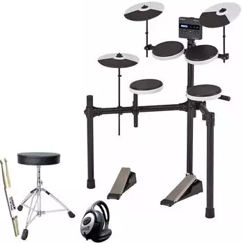 Roland TD-02K E-Drum-Set mit Zubehör-Set (td02k-dt-kh-ds)