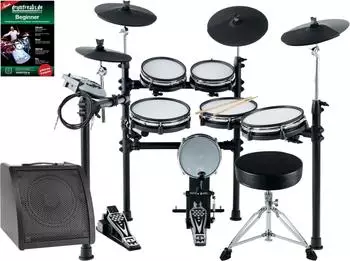 XDRUM DD-530 E-Drum Set mit Mesh Heads, 455 Sounds, Lernmodus (00060089)