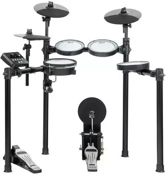 XDRUM DD-460P E-Drum Kit, Mesh Heads, 25 Kits, schwarz (00073463)