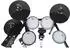 XDRUM DD-460P E-Drum Kit, Mesh Heads, 25 Kits, schwarz (00073463)
