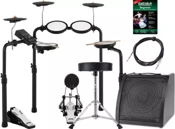 XDRUM DD-250P E-Drum Kit Live Set mit Mesh-Heads, Bluetooth (00112116)