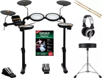 XDRUM DD-250 E-Drum Set mit Mesh Heads, 4 Drum Pads, 3 Becken Pads (00091966)