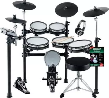 XDRUM DD-530 E-Drum Set Mesh, 400 Sounds, mit Hocker & Kopfhörer (00060088)