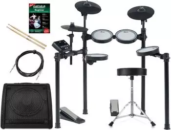 XDRUM DD-460C E-Drum Kit Live Set, Mesh Heads, 25 Kits, schwarz (00083136)