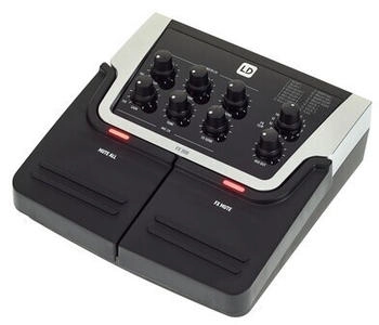 LD Systems FX 300 2-Kanal-Pedal mit 16 digitalen Effekten (LDFX300)
