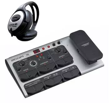 Zoom V6-SP Effektgerät für Gesang mit Kopfhörer (v6sp-kh)