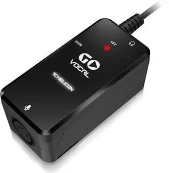 TC-Helicon GO VOCAL Mikrofon-Vorverstärker für Mobilgeräte
