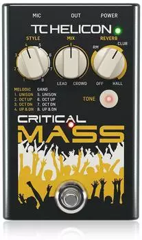 TC-Helicon Critical Mass Stimmen-Effektpedal