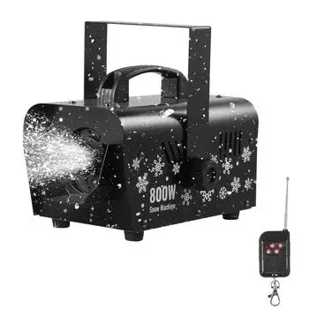 VEVOR Schneemaschine 1500W mit Fernbedienung, 5L Tank, Innen & Au&szlig;en (LM-O-1500)