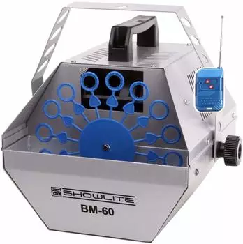 Showlite BM-60 Seifenblasenmaschine 60W mit Fernbedienung (00035285)