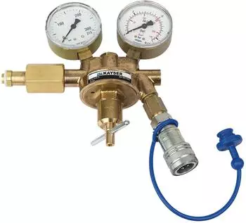 Showtec CO₂ Q-Lock Regulator, 1x Q-Lock weiblich (61019)