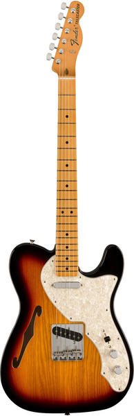 Fender Vintera II 60s Telecaster Thinline MN 3CSB 3-Color Sunburst