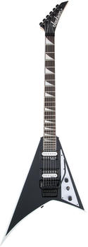 Jackson JS32 Rhoads AH FB Black with White Bevels