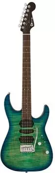 Charvel DK24 JM Carribean Burst Carribean Burst