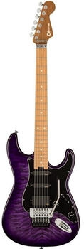 Charvel Marco Sfogli Signature Pro-Mod So-Cal Style 1 HSS FR CM QM Caramelized MN Transparent Purple Burst