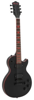 Dimavery LP-800 E-Gitarre, matt schwarz (26219400)