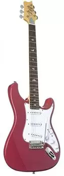 PRS SE Silver Sky RW Derby Red