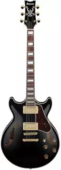 Ibanez AM73G Halbresonanz-Gitarre, schwarz (AM73G-BK)