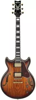 Ibanez Artcore AM93QA Vintage Violin High Gloss E-Gitarre (AM93QA-VVH)