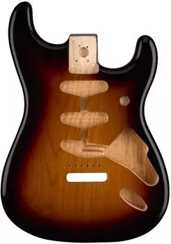 Fender Stratocaster SSS Erlenkorpus, 3-Color Sunburst (0998003700)