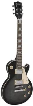 Dimavery LP-750 E-Gitarre, translucent gray blackburst (26219396)