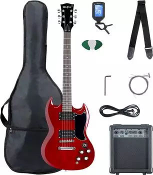 McGrey Rockit Double Cut Komplettset Cherry Red (00049022)