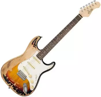 Rocktile Vinstage ST-BBHSB E-Gitarre Heavy Aged Sunburst (00079907)