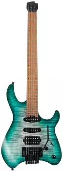 Cort Space G6TR Headless E-Gitarre Semi Gloss Lagoon