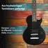 Rocktile L-50B Junior E-Gitarre Set 3/4, Single Cut, schwarz (00038968)