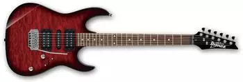 Ibanez GRX70QA-TRB Transparent Red Burst