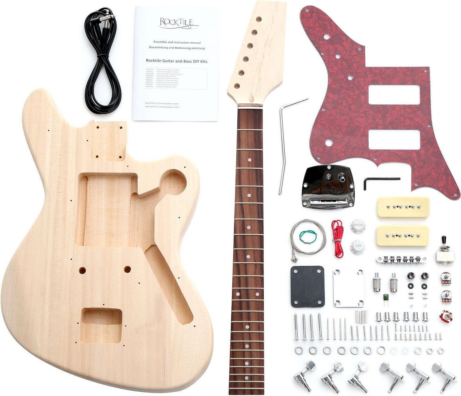 Rocktile E-Gitarren-Bausatz JAG-Style Test TOP Angebote ab 149,99 €  (Februar 2023)