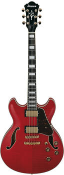 Ibanez AS93FM-TCD transparent Cherry Red