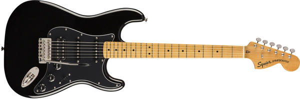 Squier Classic Vibe Stratocaster 70s HSS BK Black
