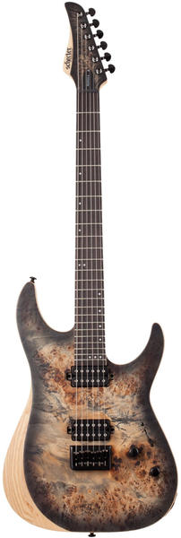 Schecter Reaper-6 SCB Satin Charcoal Burst