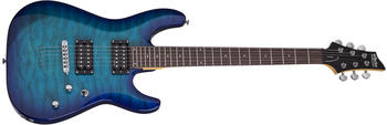 Schecter C-6 Plus OBB Ocean Blue Burst