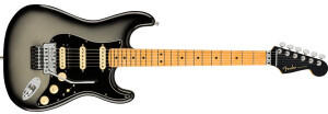 Fender American Ultra Luxe Stratocaster Floyd Rose HSS SVB Silver Burst
