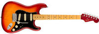 Fender American Ultra Luxe Stratocaster PRB Plasma Red Burst