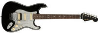 Fender American Ultra Luxe Stratocaster Floyd Rose HSS MBK Mystic Black