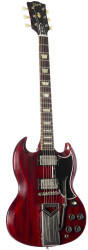Gibson 60th Anniversary 1961 Les Paul SG Standard Sideways Vibrola Cherry Red